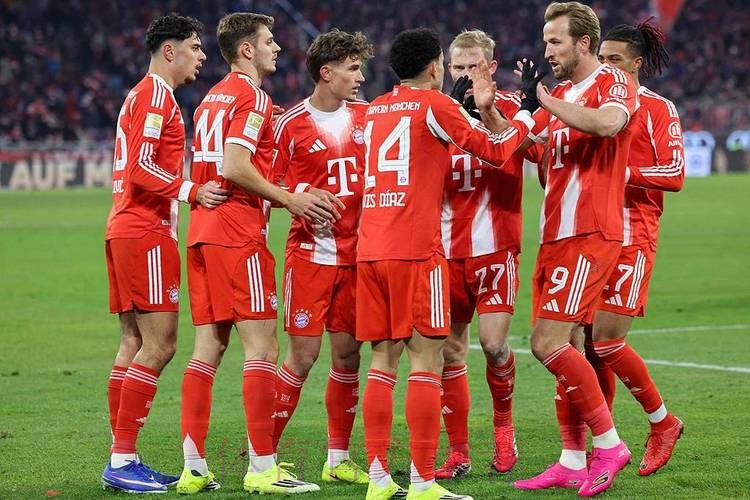 德甲-奥利塞2射1传迪亚斯破门 拜仁8-1狼堡